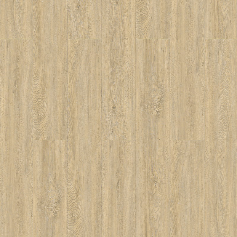 Pavimentazione in legno di faggio chiaro con motivo SPC Click in vinile